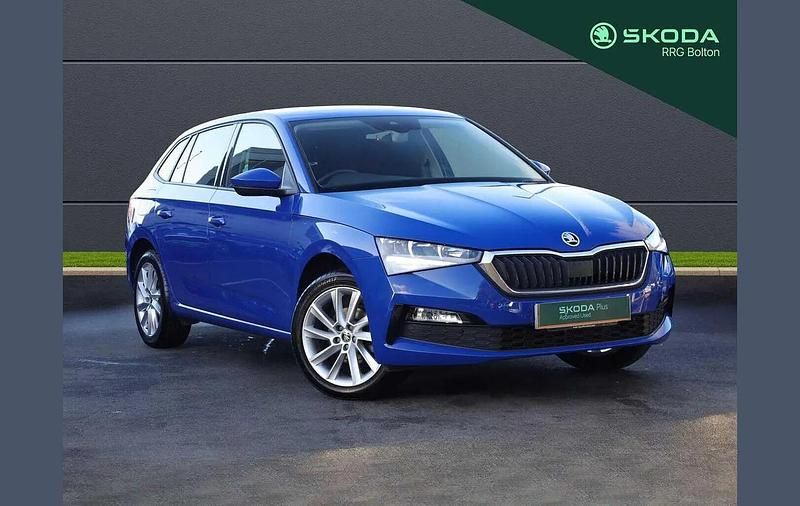 Blue Used 2022 Skoda Scala SE L Hatchback | £13,995 (Fair price) - Image 1/4