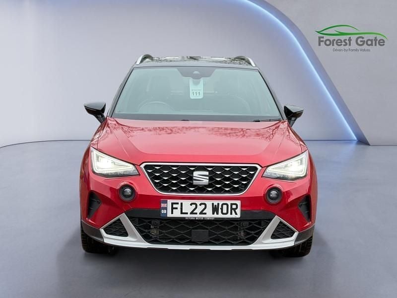 Used Seat Arona Xperience Lux 110 HP (80 kW) 2022 Red SUV