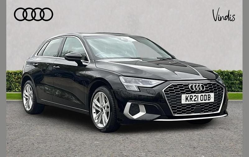 Used Audi A3 Sport 108 HP (79 kW) 2021 Black Sedan