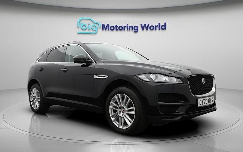 Used Jaguar F-Pace Portfolio 241 HP (177 kW) 2020 Black SUV