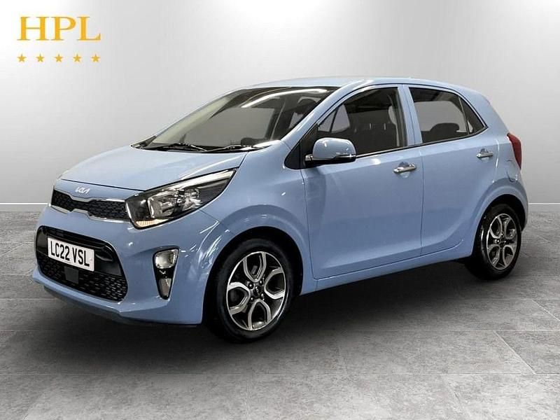 Used Kia Picanto 66 HP (48 kW) 2022 Blue Hatchback