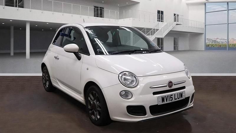 Used Fiat 500 S 69 HP (50 kW) 2015 White Hatchback