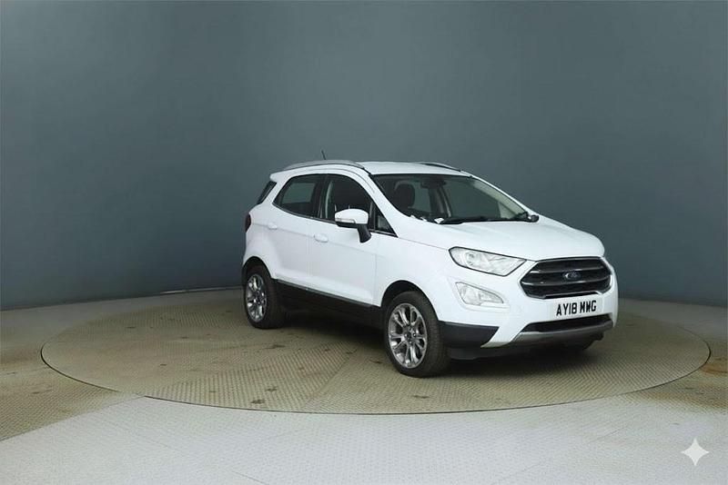 Used Ford Ecosport Titanium 125 HP (91 kW) 2018 White SUV