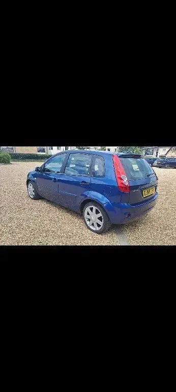 Used Ford Fiesta Zetec 2008 Blue Hatchback