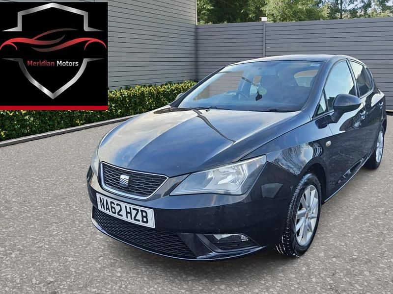 Used Seat Ibiza SE 85 HP (62 kW) 2012 Black Hatchback