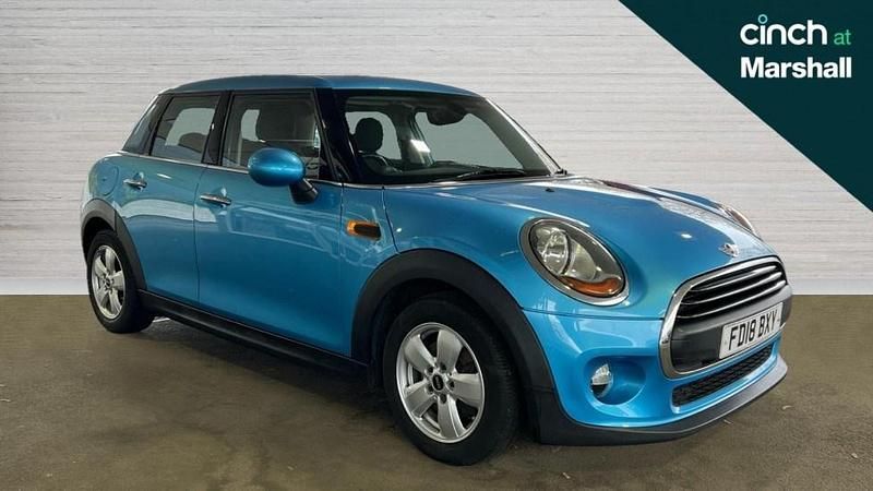 Blue Used 2018 Mini ONE Hatch Hatchback | £9,343 (Good price) - Image 1/4