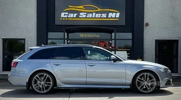 Used Audi A6 Black Edition 187 HP (137 kW) 2017 Grey Estate
