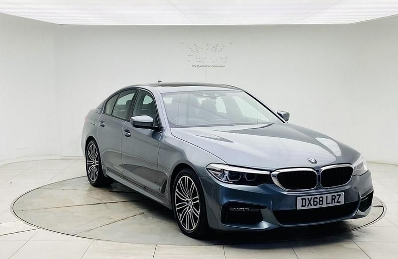 Used BMW 530e iPerformance 2018 Blue Sedan