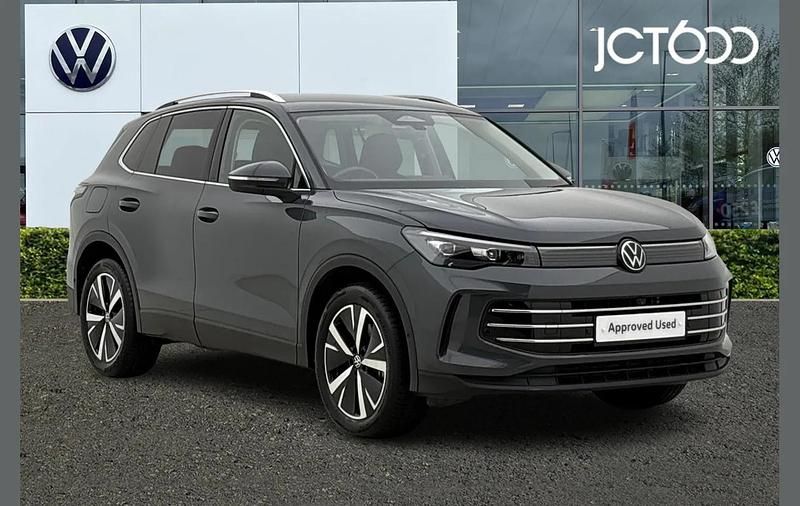 Grey Used 2025 VW Tiguan Elegance SUV | £33,155 (Expensive) - Image 1/4