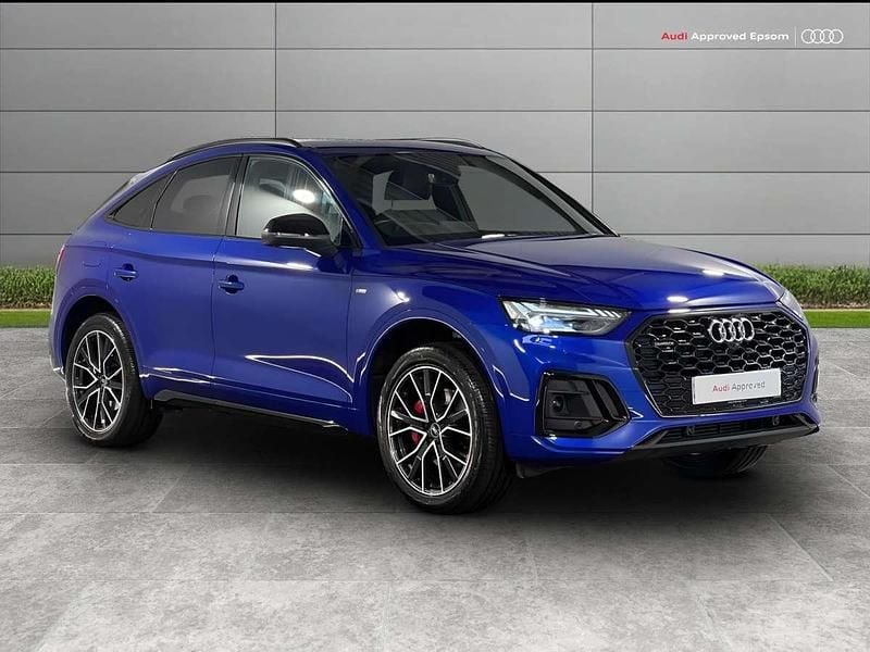Blue Used 2024 Audi Q5 Sportback Comfort SUV | £43,499 (Fair price) - Image 1/4