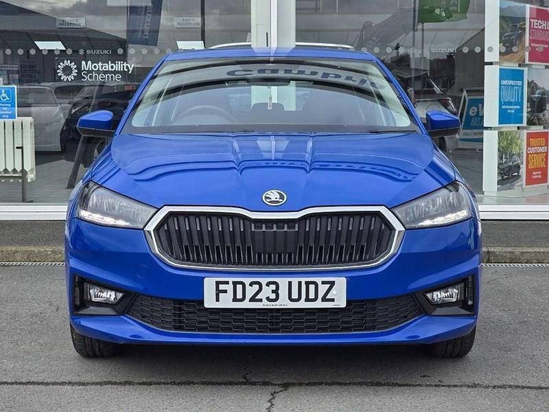 Used Skoda Fabia Comfort 2023 Blue Hatchback