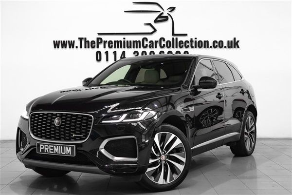 Santorini black Used 2021 Jaguar F-Pace R-Dynamic SUV | £30,980 (A bit pricey) - Image 1/1