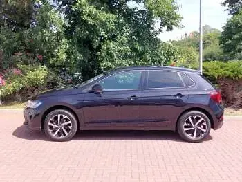 New VW Polo Match 95 HP (69 kW) 2025 Black Hatchback