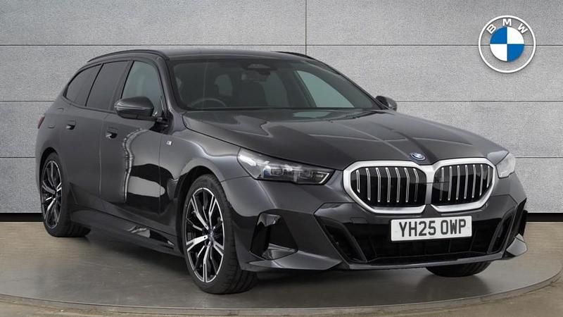 Grey Used 2025 BMW 530e M Sport Estate | £45,999 (Good price) - Image 1/4