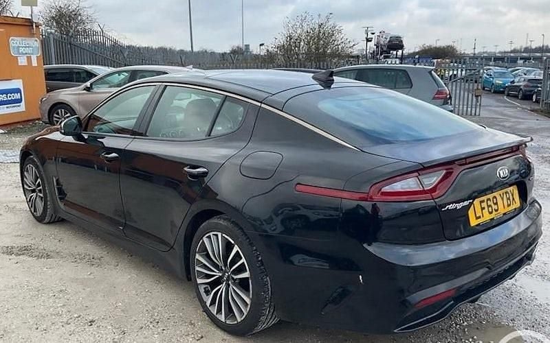 Used Kia Stinger GT-Line S 197 HP (144 kW) 2019 Black Hatchback