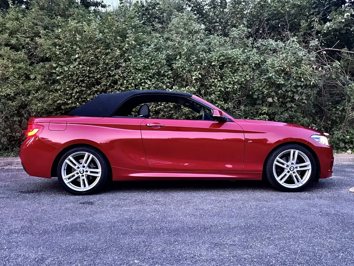 Used BMW 220 M Sport 187 HP (137 kW) 2018 Red Cabriolet