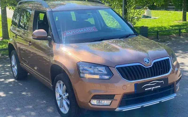 Used Skoda Yeti SE 105 HP (77 kW) 2014 Gold SUV