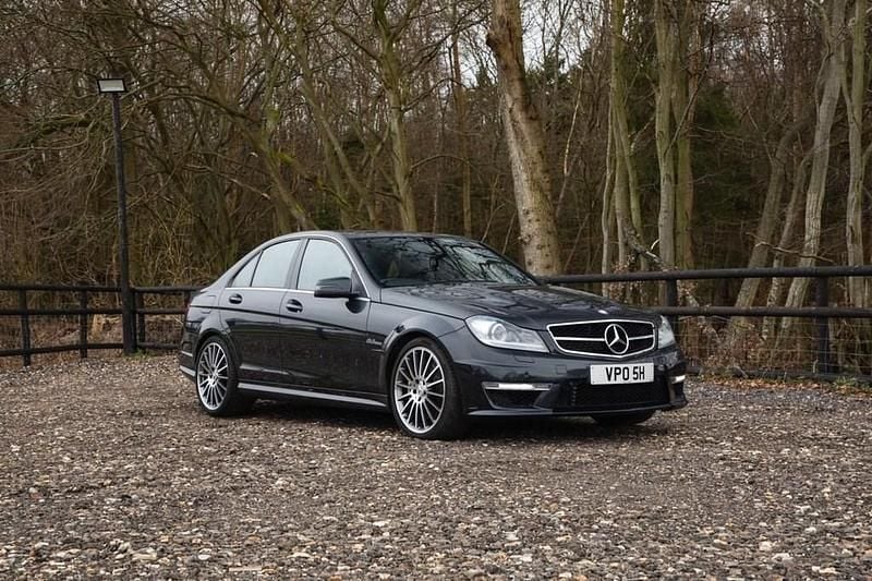 Used Mercedes C63 AMG AMG 457 HP (336 kW) 2012 Black Sedan