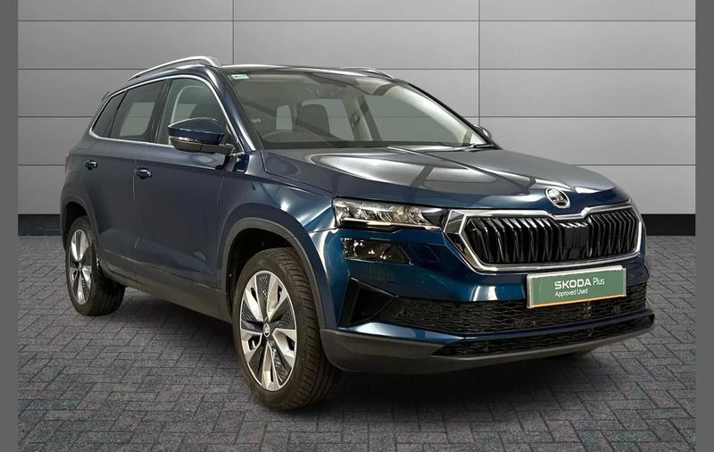 Blue Used 2023 Skoda Karoq SE L SUV | £23,500 (Fair price) - Image 1/4
