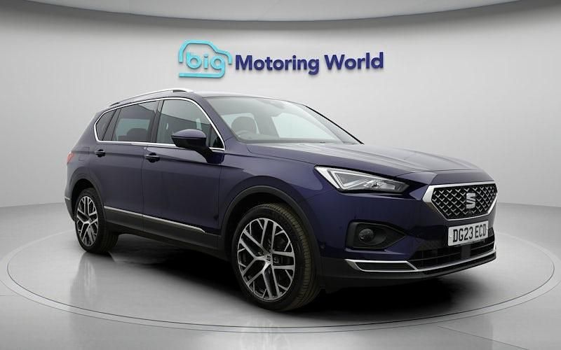 Used Seat Tarraco XCELLENCE Lux 150 HP (110 kW) 2022 Blue SUV