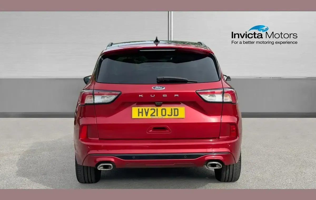 Used Ford Kuga ST-Line X 150 HP (110 kW) 2021 Lucid red SUV