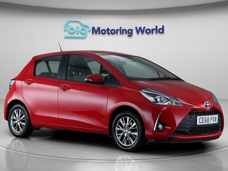 Red Used 2018 Toyota Yaris Hatchback | £9,000 (Fair price) - Image 1/4