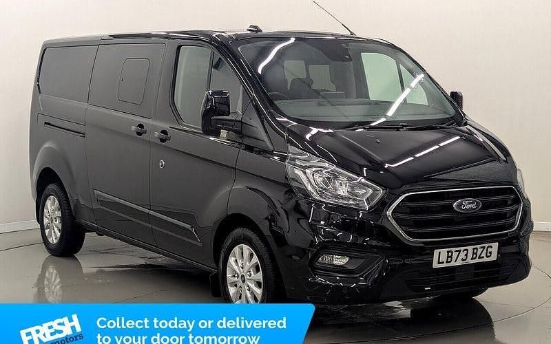 Used Ford Transit Custom Limited 131 HP (96 kW) 2023 Black Van