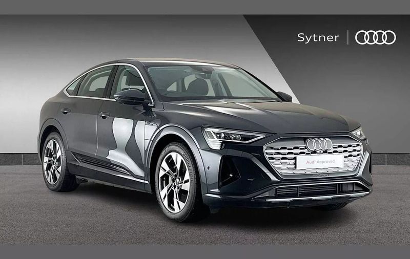 Grey Used 2023 Audi Q8 e-tron Sport SUV | £41,500 (Good price) - Image 1/4