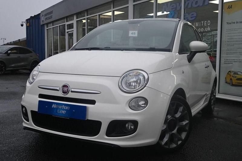 Used Fiat 500 S 69 HP (50 kW) 2015 White Hatchback