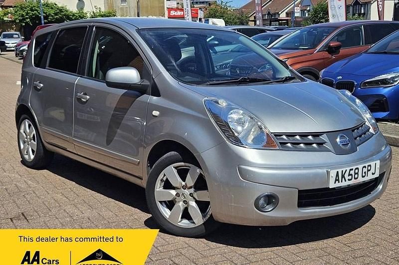 Silver Used 2008 Nissan Note Tekna MPV | £3,599 (Fair price) - Image 1/1
