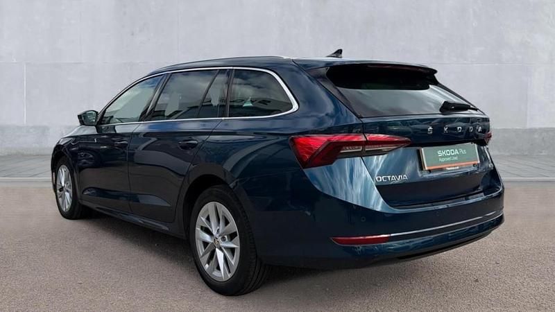 Used Skoda Octavia SE L 150 HP (110 kW) 2023 Petrol blue