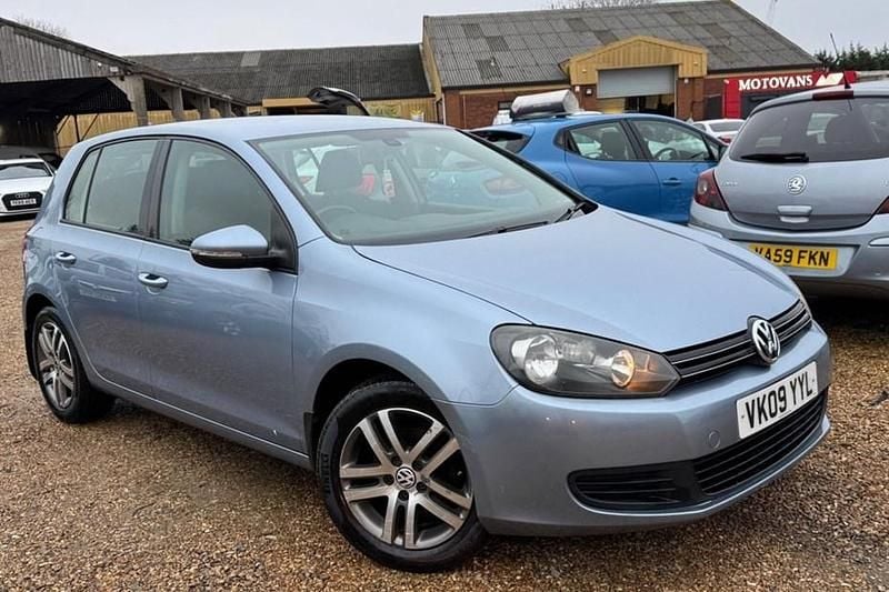Used VW Golf VI S 2009 Blue Hatchback