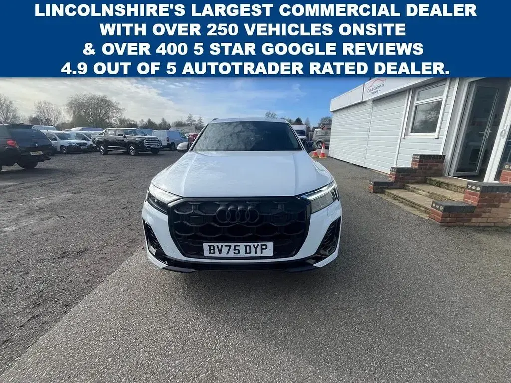 Used Audi SQ7 Black Edition 507 HP (372 kW) 2025 White SUV
