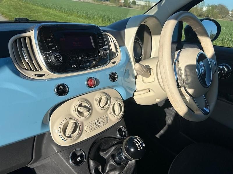 Used Fiat 500 Pop 69 HP (50 kW) 2016 Blue Hatchback