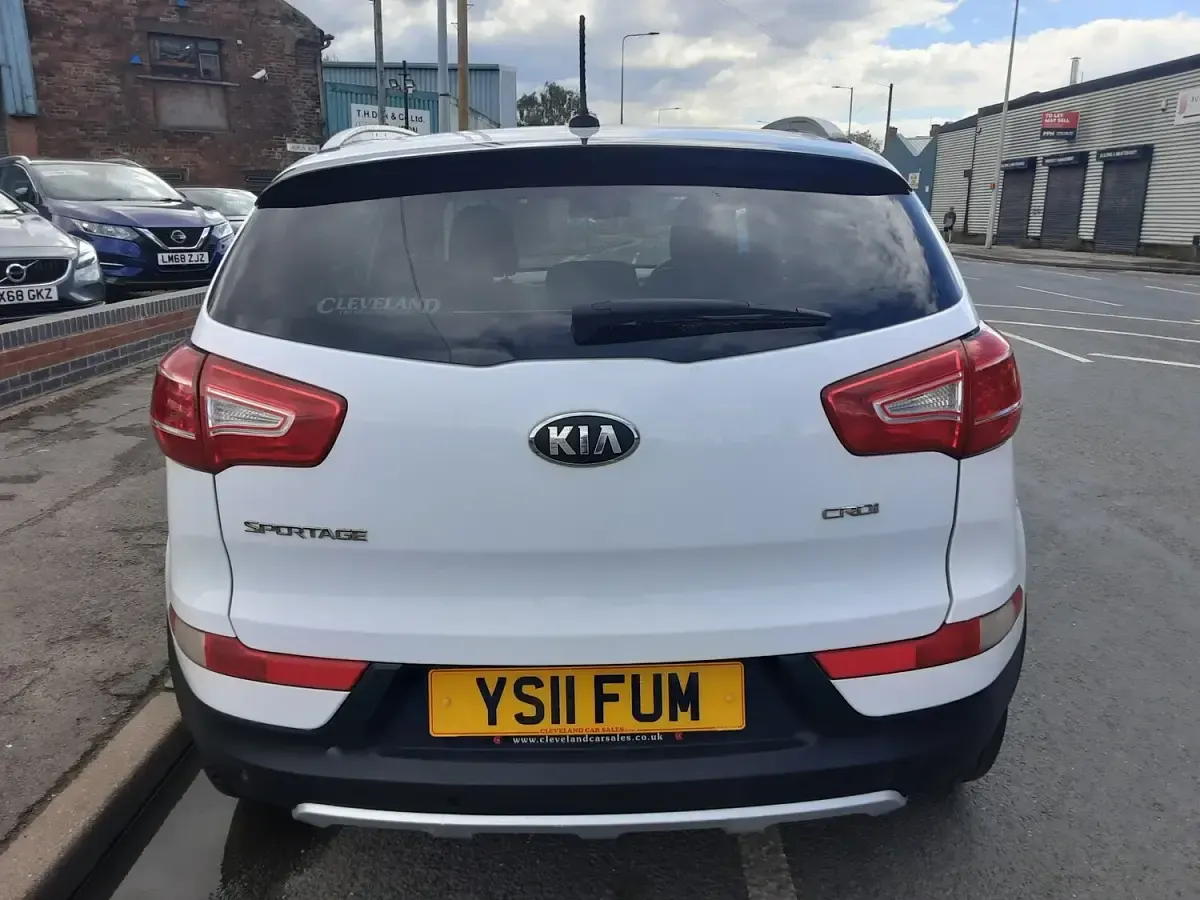 Used Kia Sportage 134 HP (98 kW) 2011 White SUV
