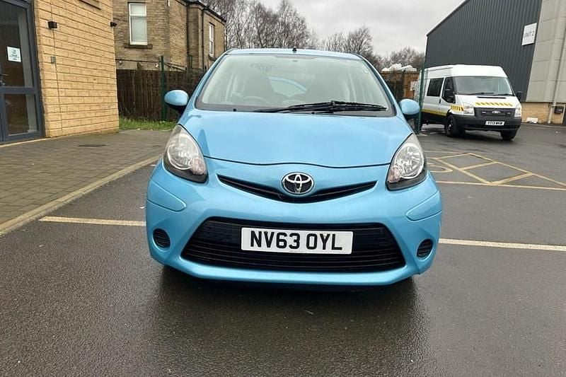 Used Toyota Aygo 2014 Blue Hatchback