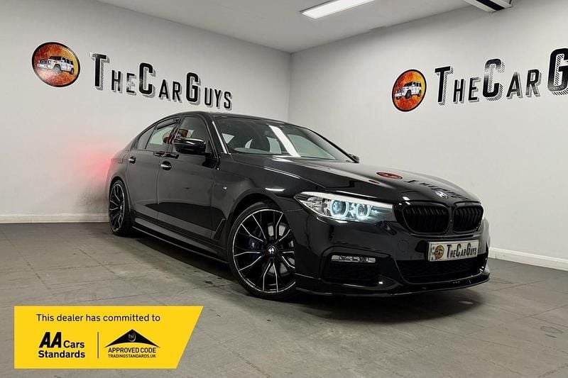 Used BMW 540 M Sport 340 HP (250 kW) 2018 Black Sedan