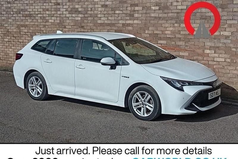 Used Toyota Corolla 122 HP (89 kW) 2021 White Estate