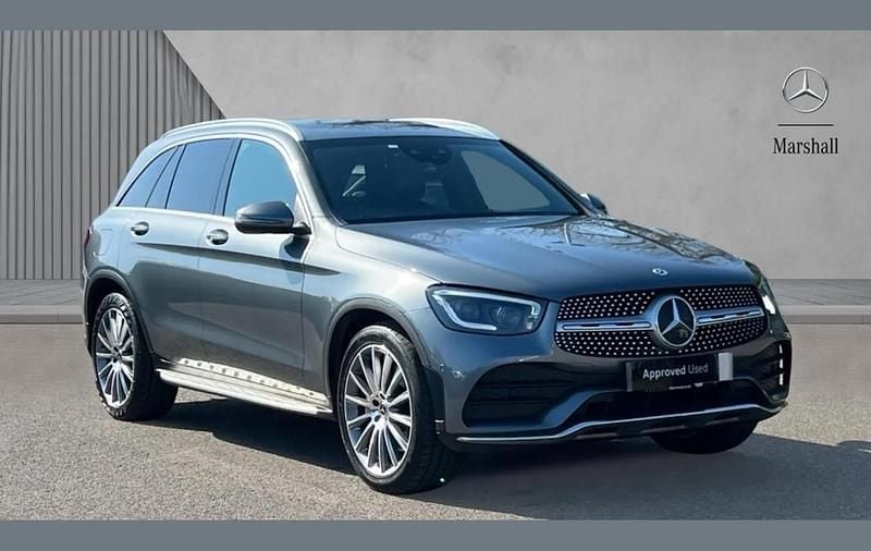 Used Mercedes GLC220 AMG Line Premium 194 HP (142 kW) 2020 Grey SUV