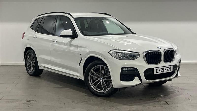 Used BMW X3 M Sport 187 HP (137 kW) 2021 White SUV