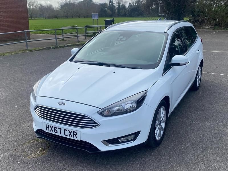 Used Ford Focus Titanium 2017 White Estate
