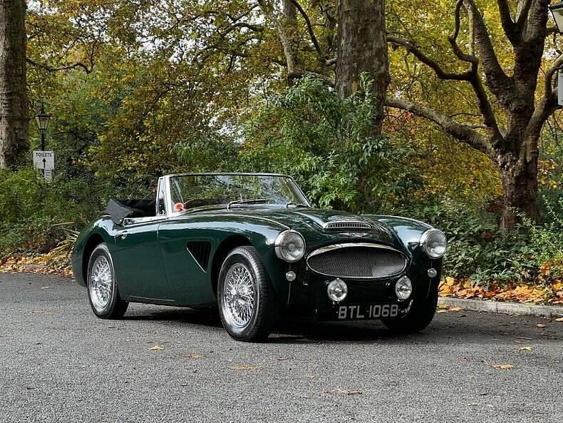 Green Used 1964 Austin Healey 3000 MK II Cabriolet | £77,500 - Image 1/4