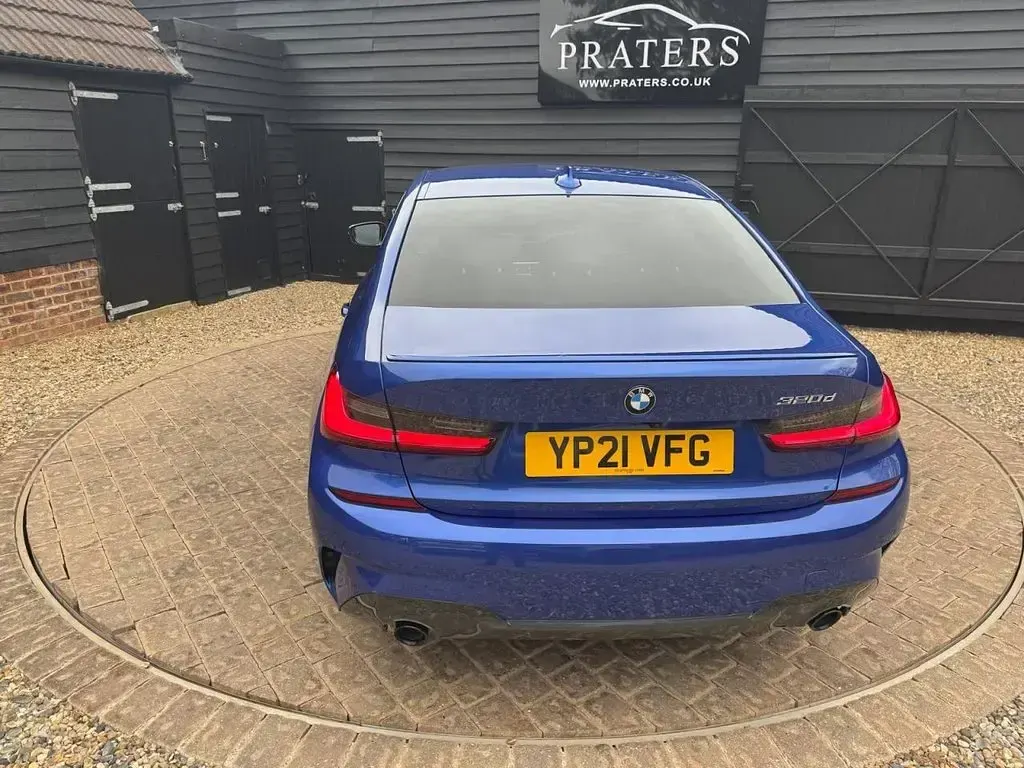 Used BMW 320 M Sport 190 HP (139 kW) 2021 Blue Sedan