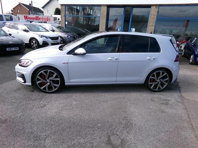 Used VW Golf VII GTI 245 HP (180 kW) 2017 Silver Hatchback