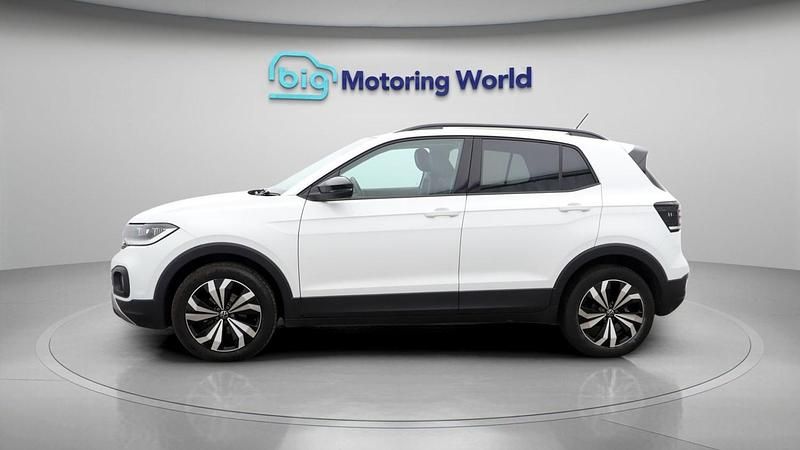 Used VW T-Cross Black Edition 108 HP (79 kW) 2022 White SUV