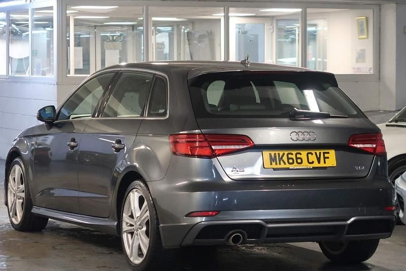 Used Audi A3 S-Line 2016 Grey Hatchback