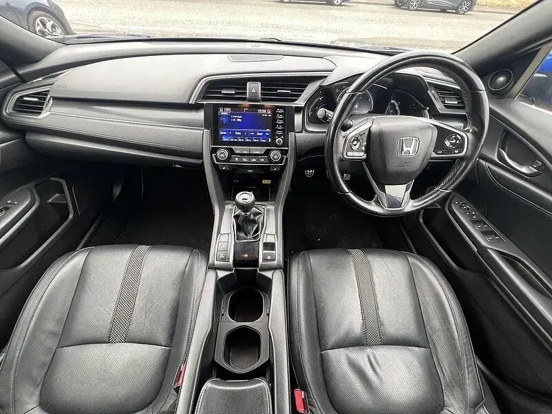 Used Honda Civic EX 118 HP (86 kW) 2020 Blue Hatchback