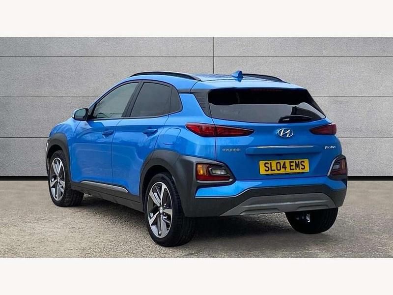 Used Hyundai Kona Premium SE 2018 Blue SUV