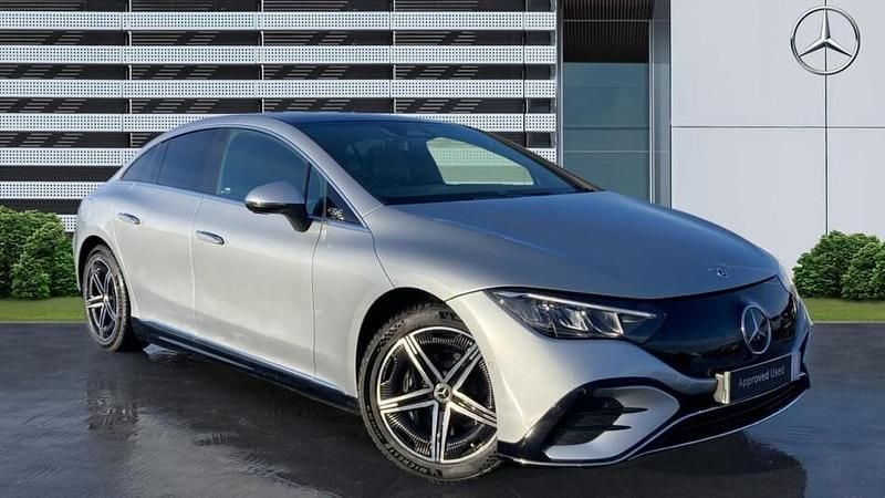 Used Mercedes EQE300 AMG line 180 kW (245 HP) 2023 Silver Sedan