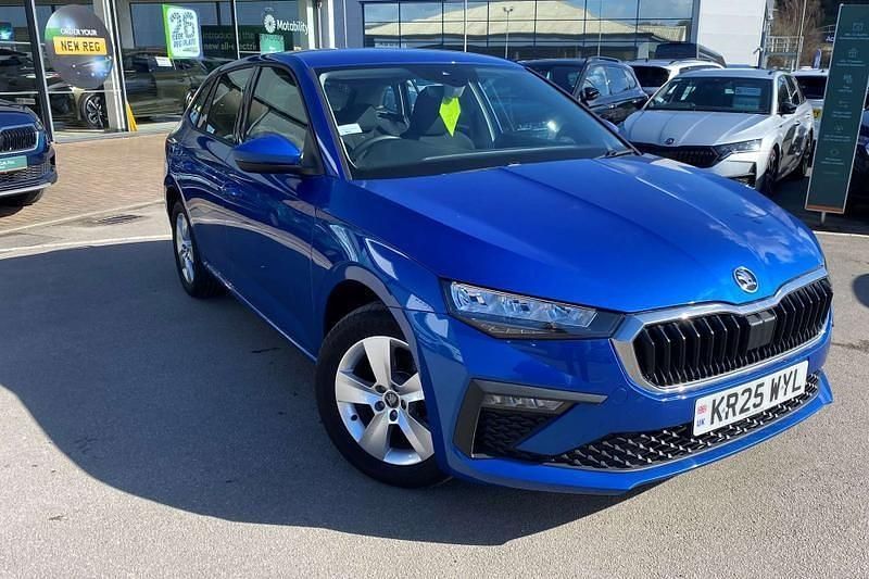 Used Skoda Scala SE 115 HP (84 kW) 2025 Blue Hatchback